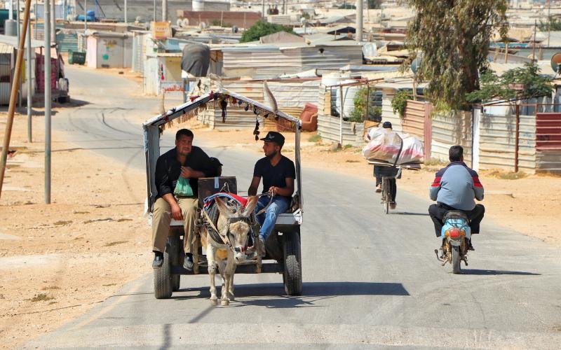 مخيم الزعتري للاجئين السوريين